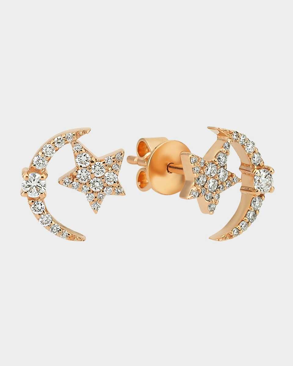 Sirius Diamond Stud Earrings